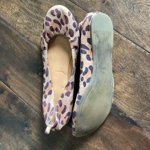 Ana Leopard print flats